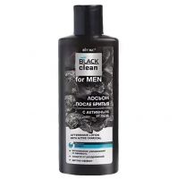 BLACK CLEAN FOR MEN лосьон после бритья с активным углем, (Беларусь)